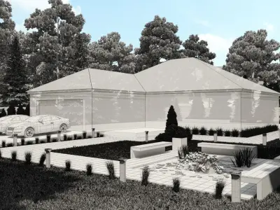 Scene 02 Archexteriors vol 19 3D model