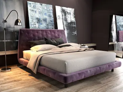 Bonaldo Joe Ego bed 3D model
