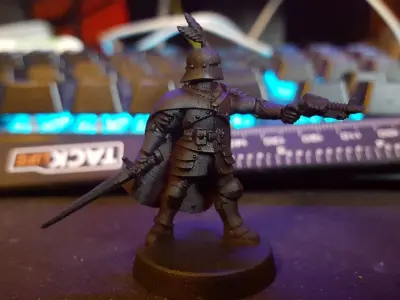 Feudal Guard - Laser Gun Squad 3D print model