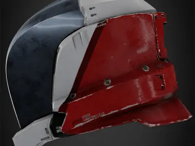 Destiny 2 Noble Constant Type 2 Helmet for Cosplay 3D print model