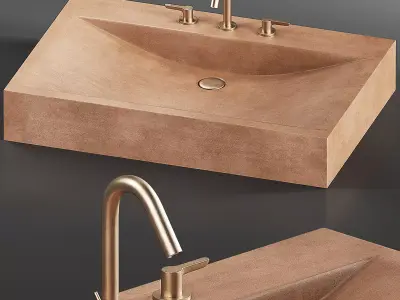 Salvatori ONDA sink 3D model