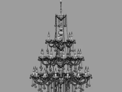 738302 Vidare Osgona Chandelier 3D model