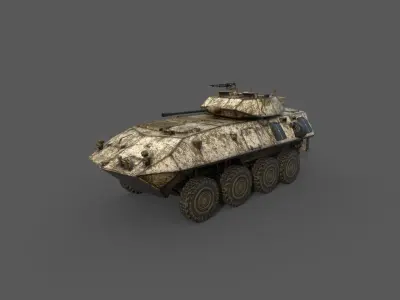 LAV Replica Low-poly 3D model