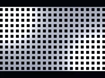 Perforated panel with 30 percent opening 25O116 3D model
