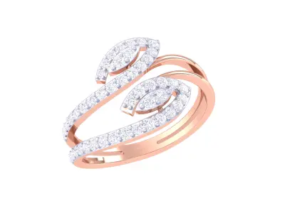  Women Ring MTL 3dm STL OBJ FBX Details 3D print model 98