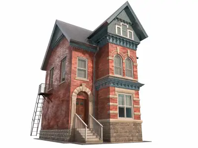 Victorian house 3D model