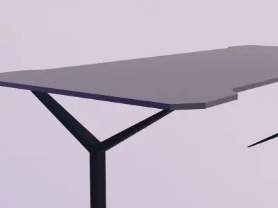 Player table Free 3D model