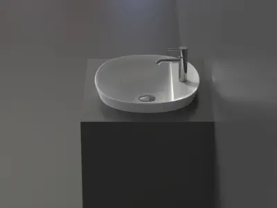 Basin Sink 32 3D model