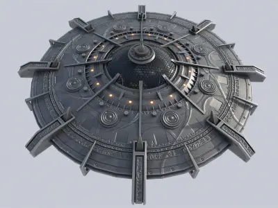 Classic UFO collection 3D Model Pack