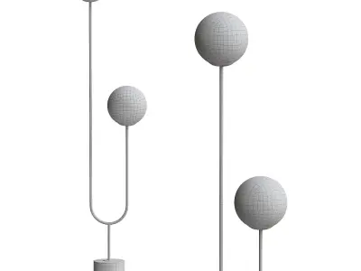 Clancy  Floor Lamp 3D model
