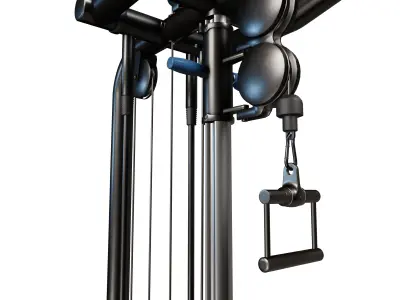 Cable Crossover Machine 3D model