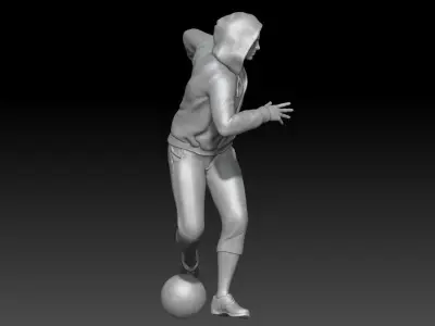 fifa street player 1 3D print model
