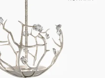 Porta Romana Blossom Chandelier 3D model