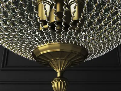 Casbah chandelier 3D model