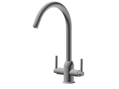 Kitchen and bathroom Tap  Low-poly 3D model