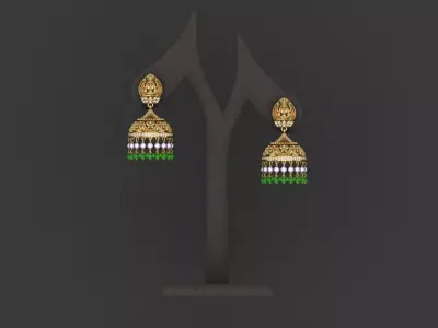 Jhumka 004 3D print model
