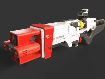 Institute Laser Rifle Fallout  3D print model