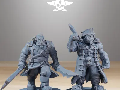 Orkaz Pirates 3D print model