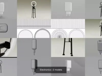 Electronics 3D Model Pack