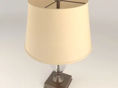 Empire Egg Table Lamp bronze 3D model