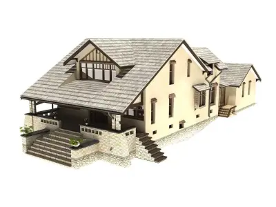 Family House 3D model