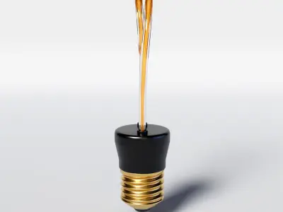 Ecobelle Nibiru Light Bulb 3D model