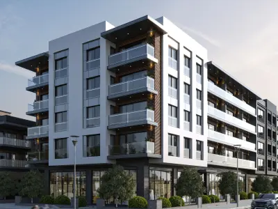 Modern Apartment  1 3D model