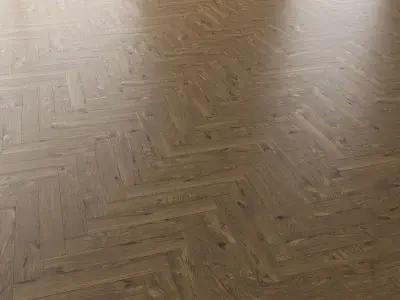Parquet Oak Estate NEW Brushed set 2 3D model