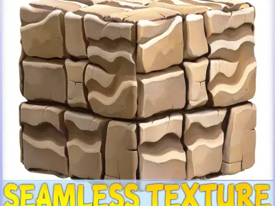 Stylized Tile Seamless Texture Texture order