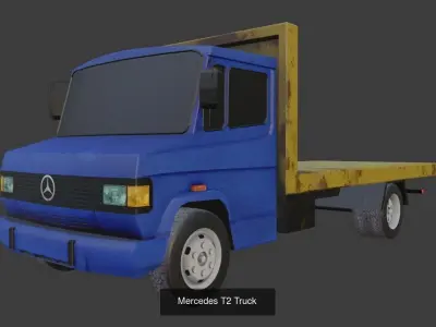 European Trucks set 3D Model Pack