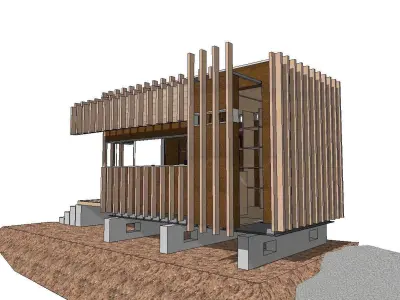 Creative Design-Holiday Cabin-010 3D model
