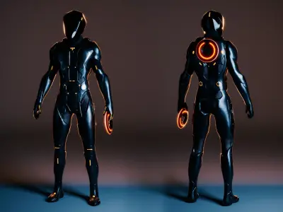 Rinzler - Tron - Tron Legacy 3D model