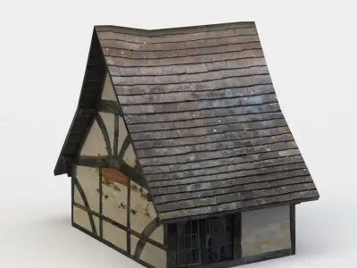 Third floor Low-poly 3D model