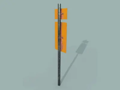 Sign Post 3D model
