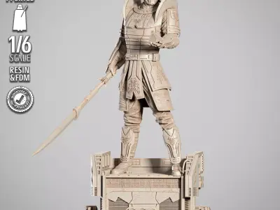 STAR WARS Darth Bane Sculpture 3D print model