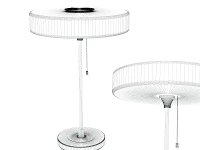 Revolve table lamp 3D model