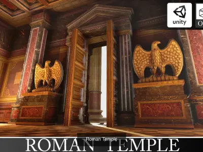 Ancient Rome Environment Collection 3D Model Pack