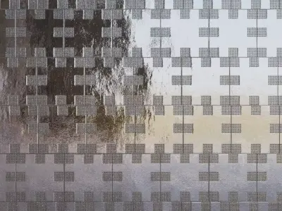 Shiny Metal Plates PBR Seamless Texture