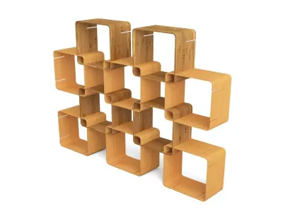 Smart Square Low-poly 3D model