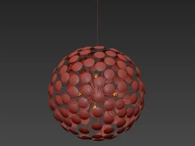 Bilbao Purple Lighting 3D model