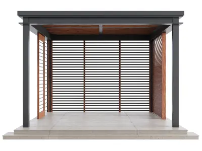 Garden Lounge Structure 3D model