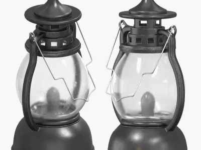 Old lantern 3D model