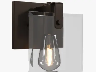 Progress Lighting Glayse Bathroom Vanity Light Collection  3D Model Pack