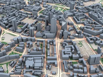 Tallinn City Estonia 3D model