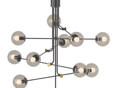 chandelier Base Roof 10 3D model