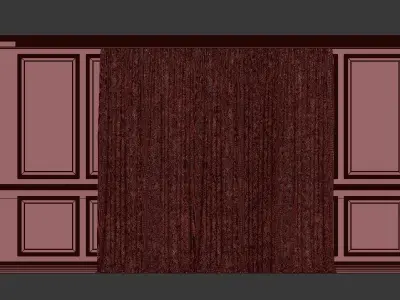 Curtain Set 78 3D model