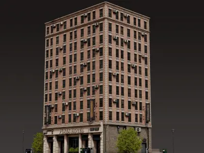 New York Style City Building 3D model