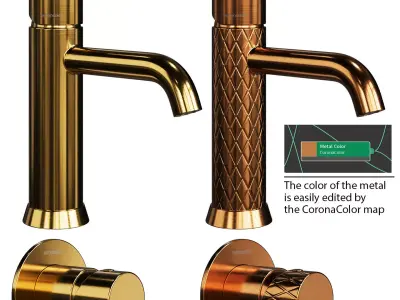 Ramonsoler Odisea and Odisea Joya mixer Set 3D model