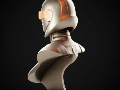 Mass Effect EDI  3D print model