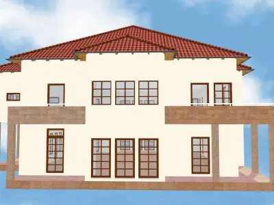 House 18 3D print model